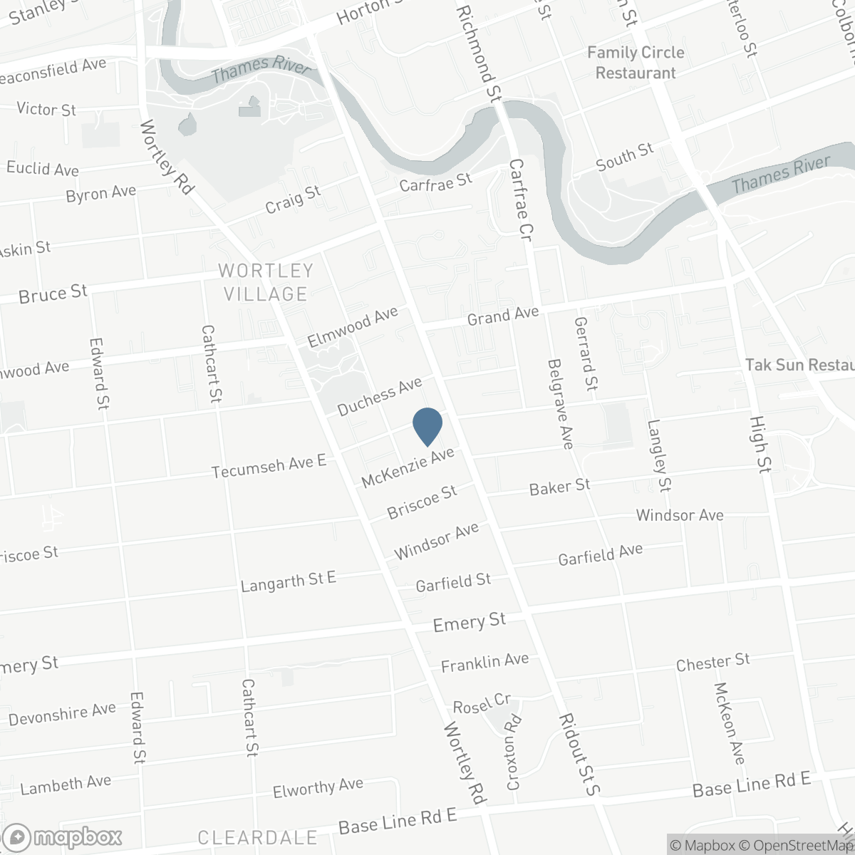 243 TECUMSEH AVENUE E, London, Ontario N6C 1S7